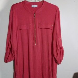 Womans 2x Calvin Klein top